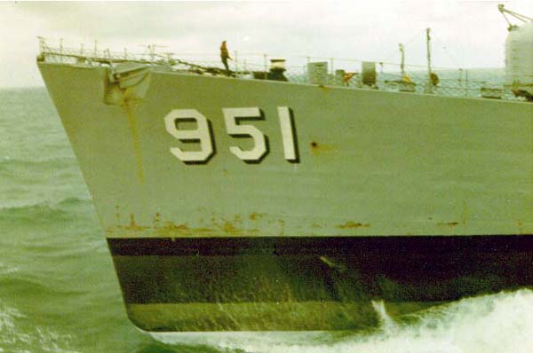 U.S.S. TURNER JOY at Sea